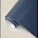 3D Карбоново Фолио  TR1 - Тъмно Синьо +UV 1.27м