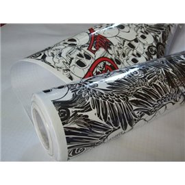Фолио Sticker Bomb модел 3 + ламинат - 1.52м.