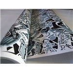 Фолио Sticker Bomb модел 2 + ламинат - 1.52м.