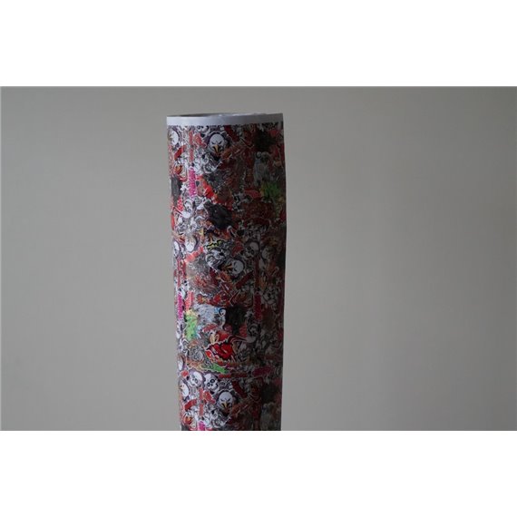 Фолио Sticker Bomb модел 4 + ламинат - 1.52м.