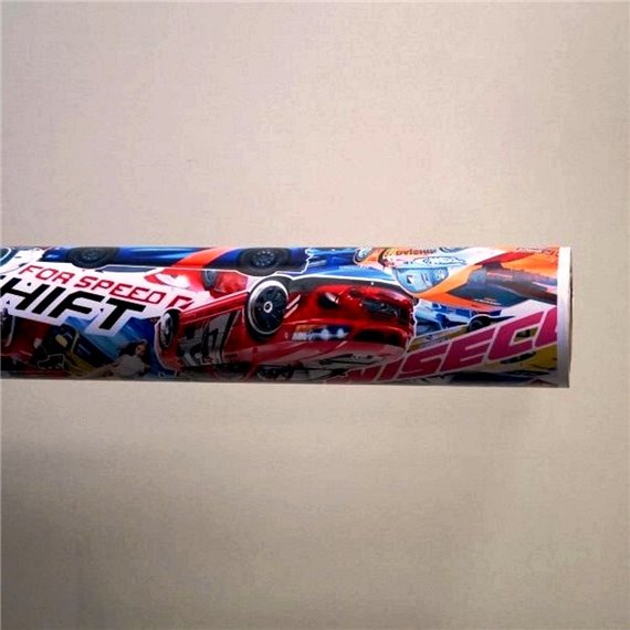 Фолио Sticker Bomb модел 5 + ламинат - 1.52м.