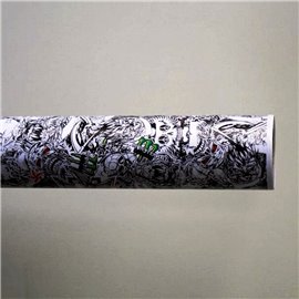 Фолио Sticker Bomb модел 6 + ламинат - 1.52м.