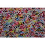 Фолио Sticker Bomb модел 8 + ламинат - 1.52м.
