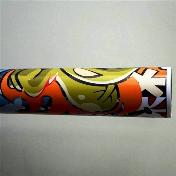 Фолио Sticker Bomb модел 11 + ламинат - 1.52м.