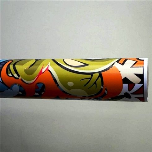 Фолио Sticker Bomb модел 11 + ламинат - 1.52м.