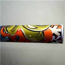 Фолио Sticker Bomb модел 11 + ламинат - 1.52м.