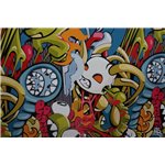 Фолио Sticker Bomb модел 11 + ламинат - 1.52м.