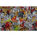 Фолио Sticker Bomb модел 14 + ламинат - 1.52м.